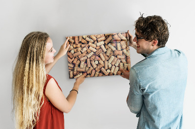 Tableau pour magnet Bouchons de vin