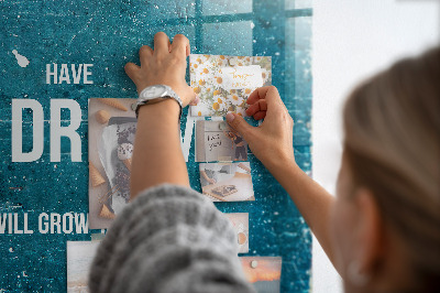 Tableau pour magnet Texte de motivation