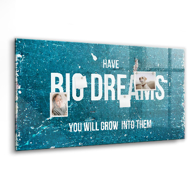 Tableau pour magnet Texte de motivation