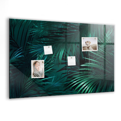 Tableau pour magnet Feuilles tropicales