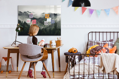 Tableau pour magnet Paysage forestier