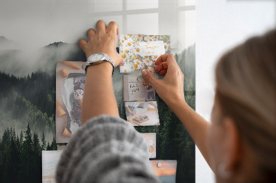 Tableau pour magnet Paysage forestier