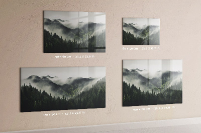 Tableau pour magnet Paysage forestier