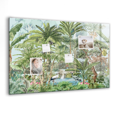 Tableau mural magnétique Nature jungle nature