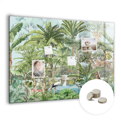 Tableau mural magnétique Nature jungle nature