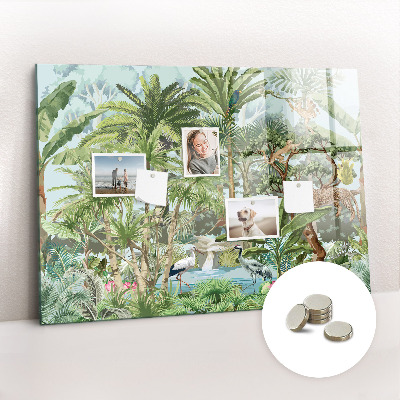 Tableau mural magnétique Nature jungle nature