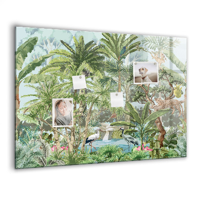 Tableau mural magnétique Nature jungle nature