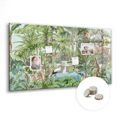 Tableau mural magnétique Nature jungle nature