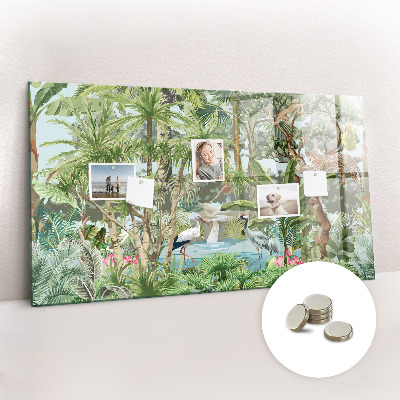 Tableau mural magnétique Nature jungle nature