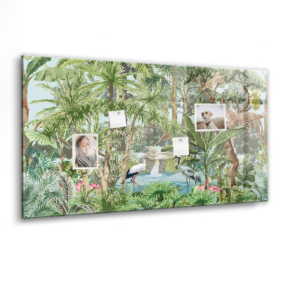 Tableau mural magnétique Nature jungle nature