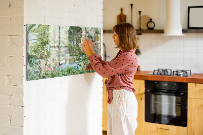 Tableau mural magnétique Nature jungle nature