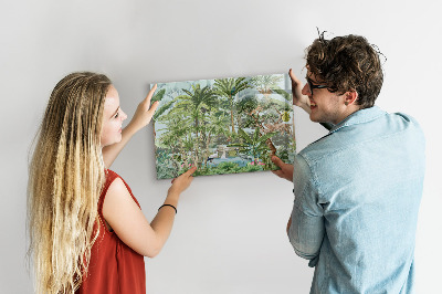 Tableau mural magnétique Nature jungle nature