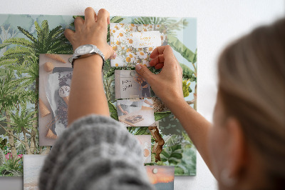 Tableau mural magnétique Nature jungle nature