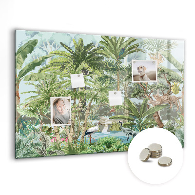 Tableau mural magnétique Nature jungle nature
