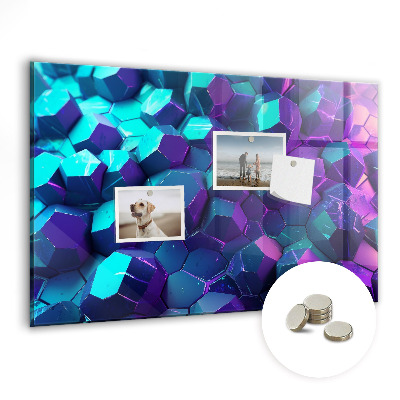 Tableau pour magnet figures géométriques