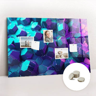 Tableau pour magnet figures géométriques