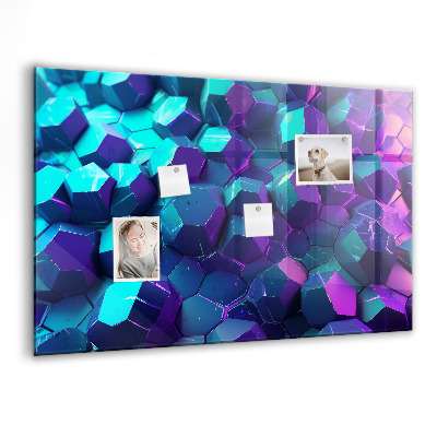 Tableau pour magnet figures géométriques