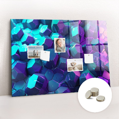 Tableau pour magnet figures géométriques