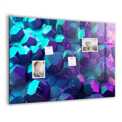 Tableau pour magnet figures géométriques