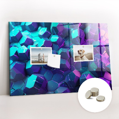 Tableau pour magnet figures géométriques