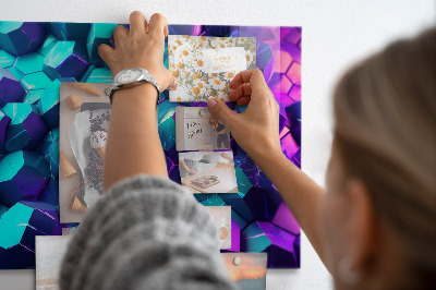 Tableau pour magnet figures géométriques