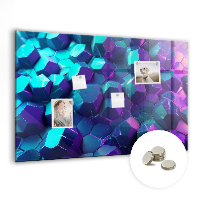 Tableau pour magnet figures géométriques