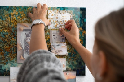 Tableau aimanté horizontal Arbre en mosaïque