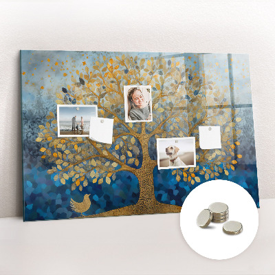 Tableau pour magnet Arbre abstrait