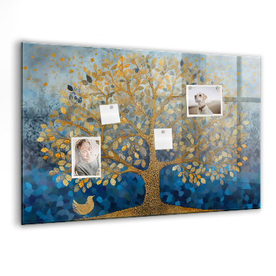 Tableau pour magnet Arbre abstrait