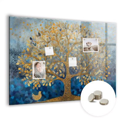 Tableau pour magnet Arbre abstrait