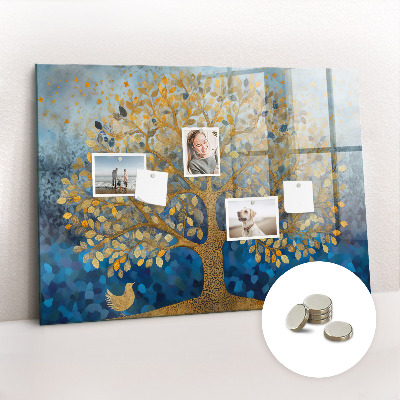 Tableau pour magnet Arbre abstrait