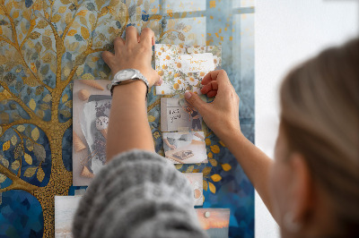 Tableau pour magnet Arbre abstrait