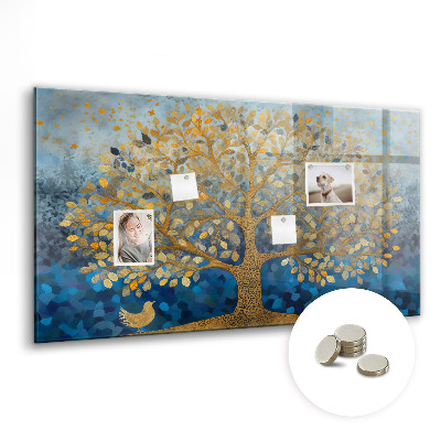 Tableau pour magnet Arbre abstrait