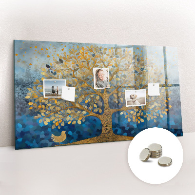Tableau pour magnet Arbre abstrait