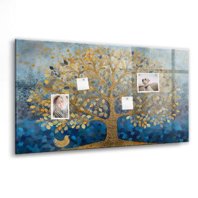 Tableau pour magnet Arbre abstrait