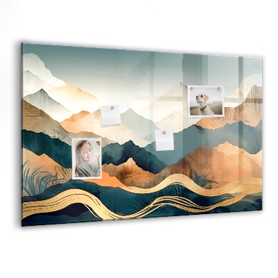 Tableau mural magnétique Paysage de montagne