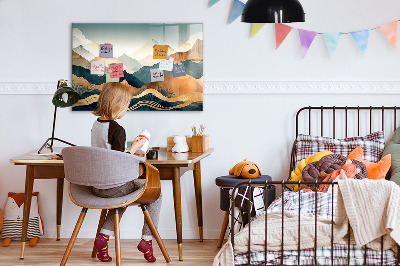 Tableau mural magnétique Paysage de montagne