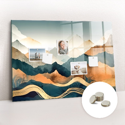 Tableau mural magnétique Paysage de montagne