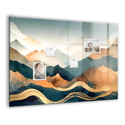 Tableau mural magnétique Paysage de montagne