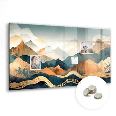 Tableau mural magnétique Paysage de montagne