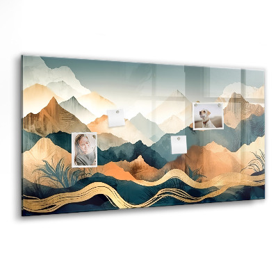 Tableau mural magnétique Paysage de montagne