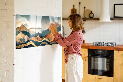 Tableau mural magnétique Paysage de montagne