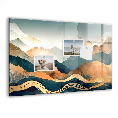 Tableau mural magnétique Paysage de montagne