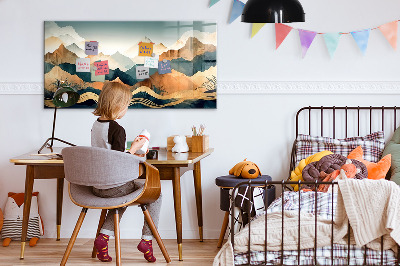 Tableau mural magnétique Paysage de montagne