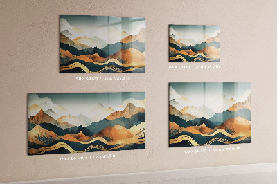 Tableau mural magnétique Paysage de montagne