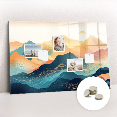 Tableau aimanté horizontal Paysage de montagne