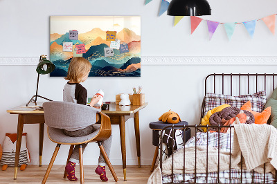 Tableau aimanté horizontal Paysage de montagne