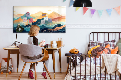 Tableau aimanté horizontal Paysage de montagne