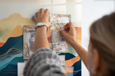 Tableau aimanté horizontal Paysage de montagne