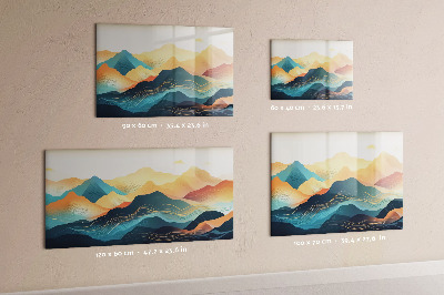 Tableau aimanté horizontal Paysage de montagne